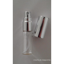 Klare röhrenförmige Sprayer Flasche für Mini-Parfüm Kosmetik Verpackung